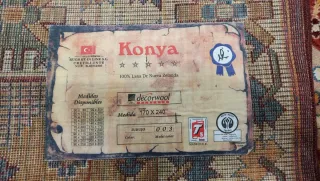 Alfombra de lana salón multicolor