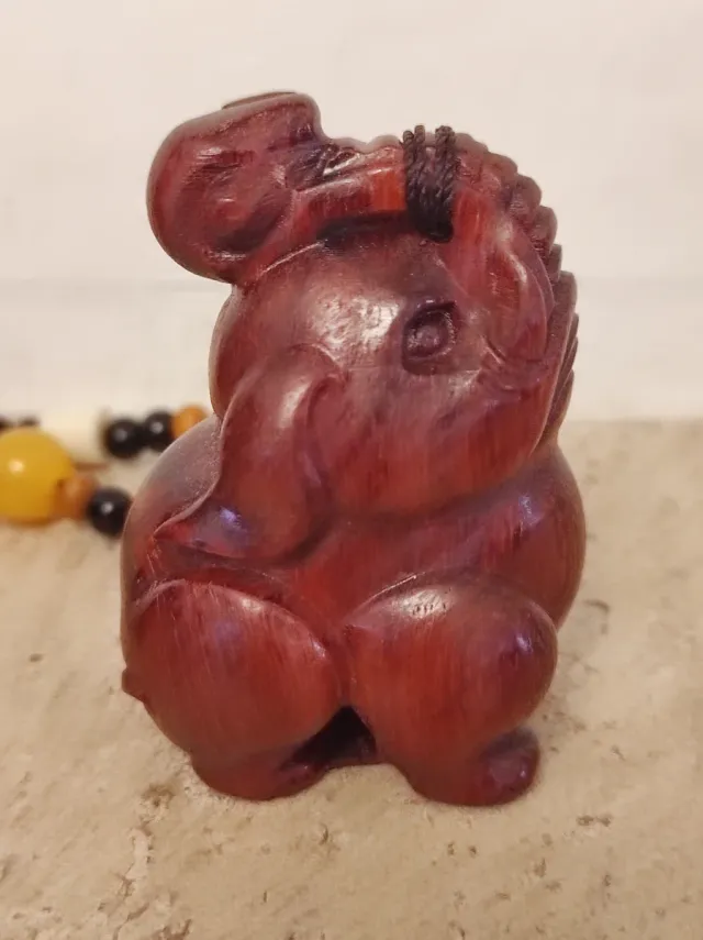 Pulsera rosario escapulario Buda Madera Noble.