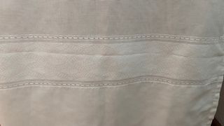 Tenda da bagno bianco sfumato