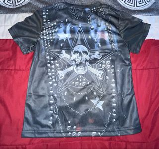Camiseta niño diseño rockero
