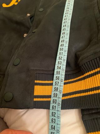 Cazadora Zara University Verde