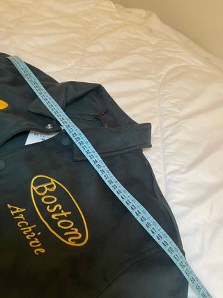 Cazadora Zara University Verde