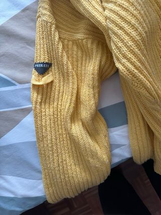 Jersey vintage amarillo punto