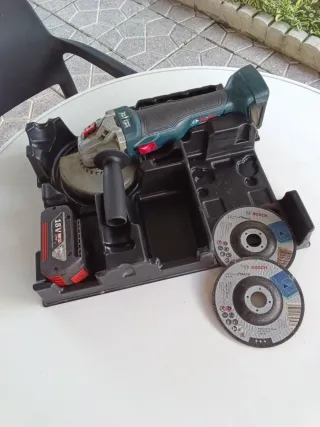 AMOLADORA RADIAL BOSCH PROFESIONAL GWS 18V-10