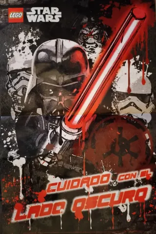 Revistas Lego Star Wars con figura