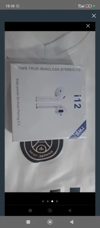 Auriculares TWS i12 Bluetooth