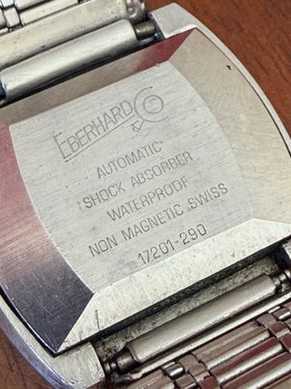 Eberhard Automatic HF Doppia Data