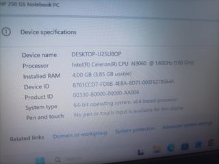 Portátil HP Windows 11 Pro Inglés
