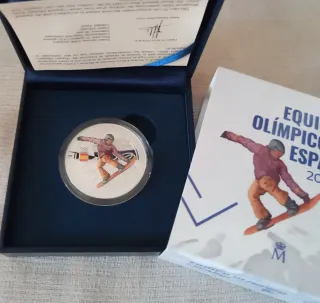 Moneda 10€ España Equipo Olímpico 2026