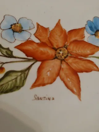 Set 3 Piatti Decorativi Bavaria