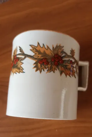 Tazza antica 300ml decorata(lustrato)