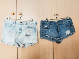 Pack 2 Shorts Vaqueros Talla S