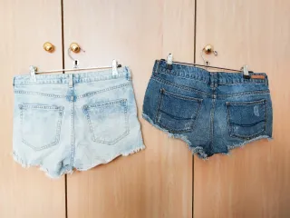 Pack 2 Shorts Vaqueros Talla S