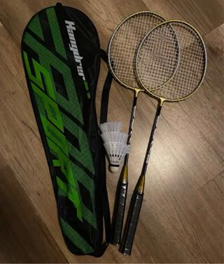 Set de 2 Raquetas de Bádminton + Funda