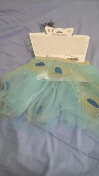 Disfraz Tutú Carnaval Cumpleaños Pavo Real