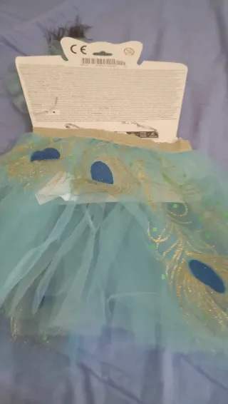 Disfraz Tutú Carnaval Cumpleaños Pavo Real