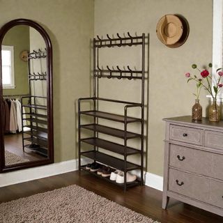 Zapatero Metálico con Colgador