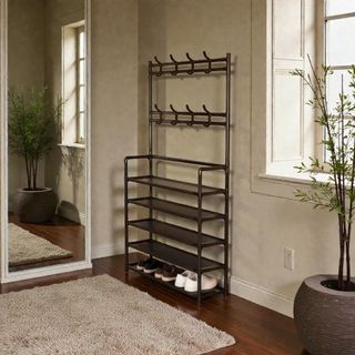 Zapatero Metálico con Colgador