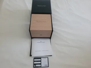 Reloj Hamilton Lady esfera azul