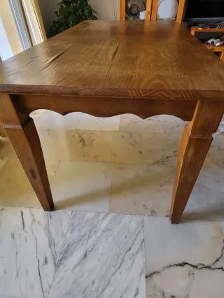 Mesa comedor grande de madera