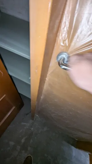 Puerta interior entrada seguridad blinada madera