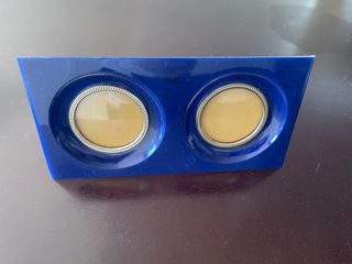Portaforos para dos fotografías.