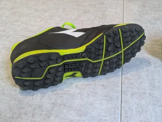 Scarpe da calcetto Diadora nere e verdi