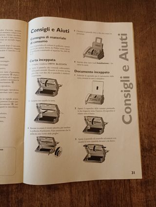 Manuale d'istruzioni fax Philips
