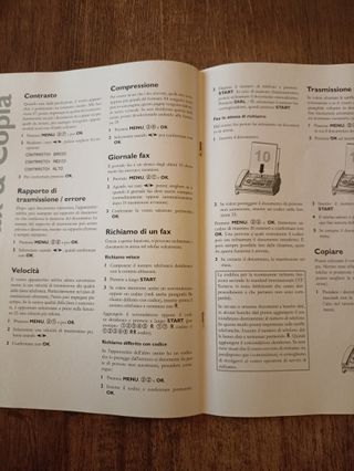 Manuale d'istruzioni fax Philips