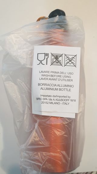 Set 4 Borracce Termiche Arancioni