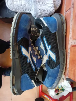 4 Pares Botas de Trabajo con puntera de hierro