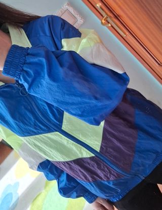 Chaqueta Chándal Azul y Morado