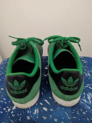 Adidas Gazelle Verdes de piel ante