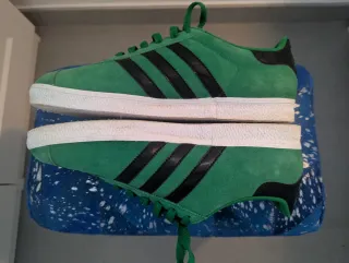 Adidas Gazelle Verdes de piel ante