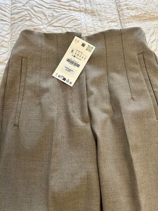 Pantaloni Zara Beige