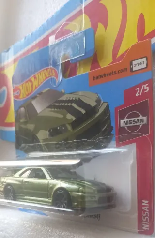 Hot Wheels Nissan Skyline GT-R (BNR34)