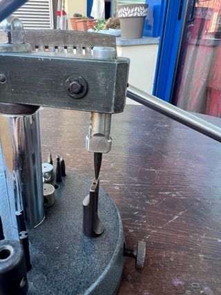 Prensa manual joyería/relojería