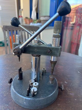 Prensa manual joyería/relojería