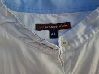 Camisa mujer T L. Medidas en descripción