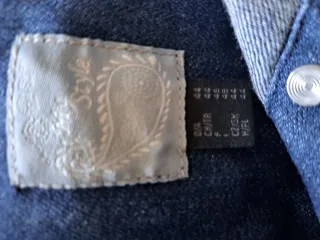 Chaqueta vaquera azul