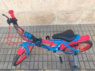 Bicicleta Spiderman bambino 16 pollici