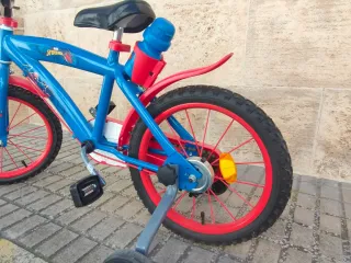 Bicicleta Spiderman bambino 16 pollici