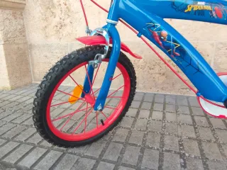 Bicicleta Spiderman bambino 16 pollici