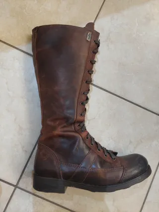 Stivali Oxs pelle marrone n.40