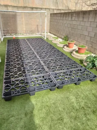 Tarima - suelo elevado Plástico/Madera