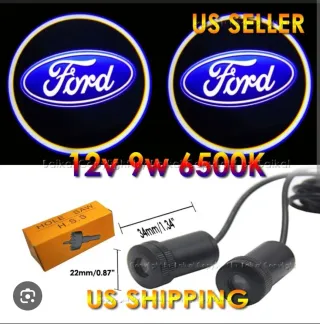 Loghi 3D LED Ford 12V 9W 6500K