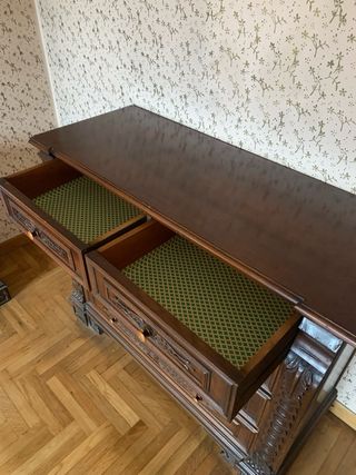 Set comodini e cassettone vintage