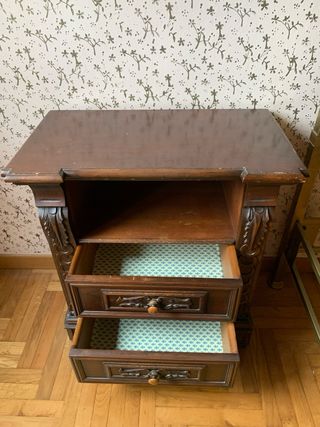 Set comodini e cassettone vintage