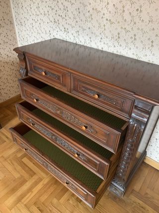 Set comodini e cassettone vintage