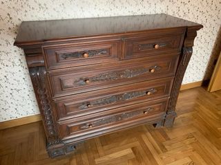 Set comodini e cassettone vintage